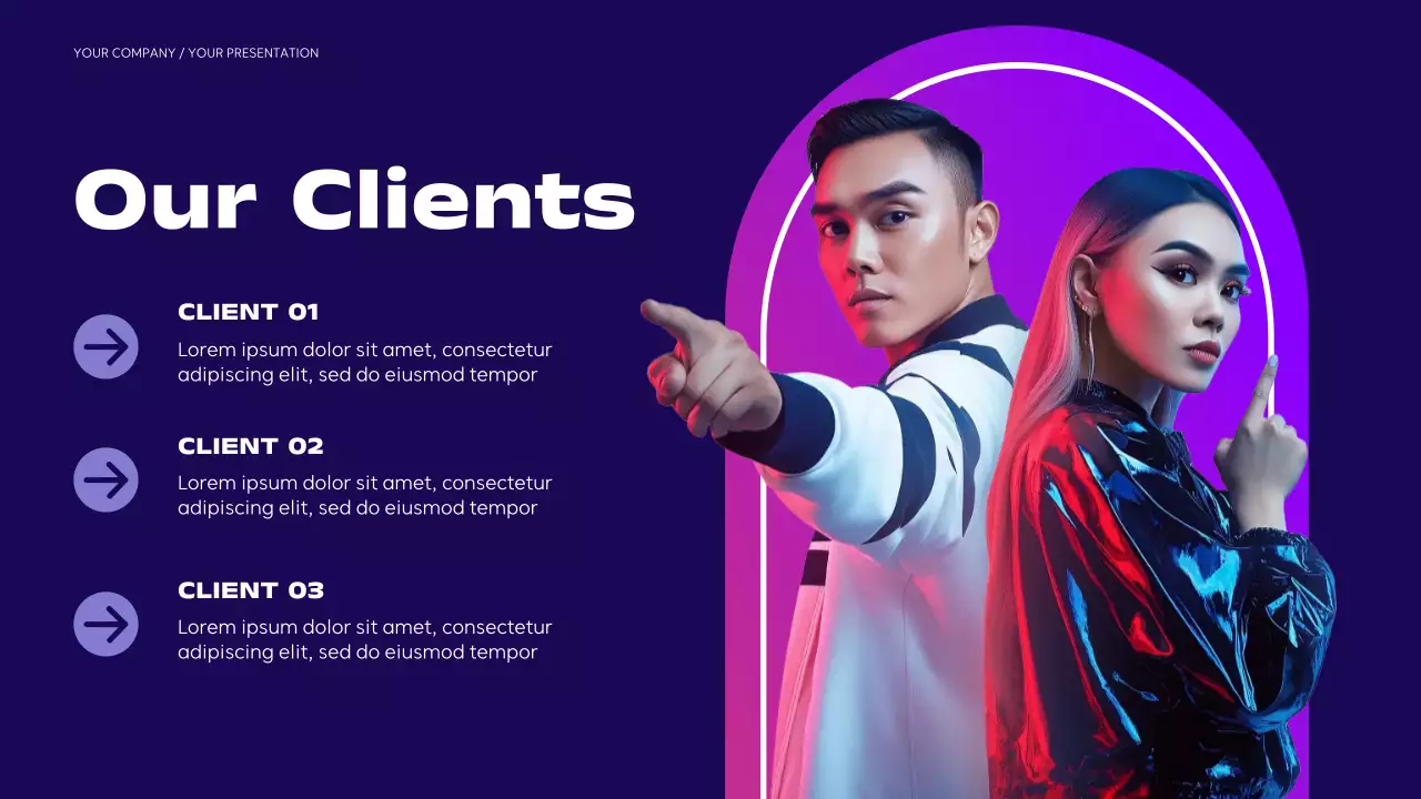 Purple Modern Business Consulting Presentation