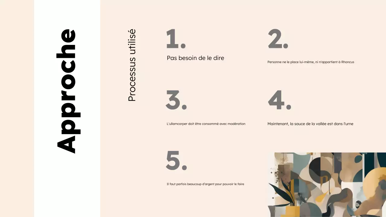 Présentation de l'éducation artistique moderne