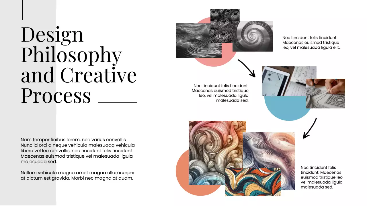 White Modern Graphic Design Portfolio Presentation