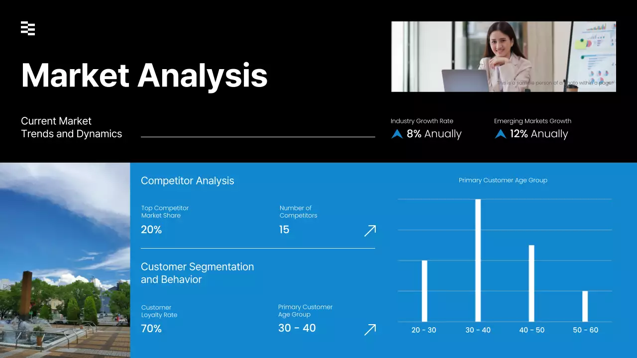 Black Modern Sales Tactics Presentation