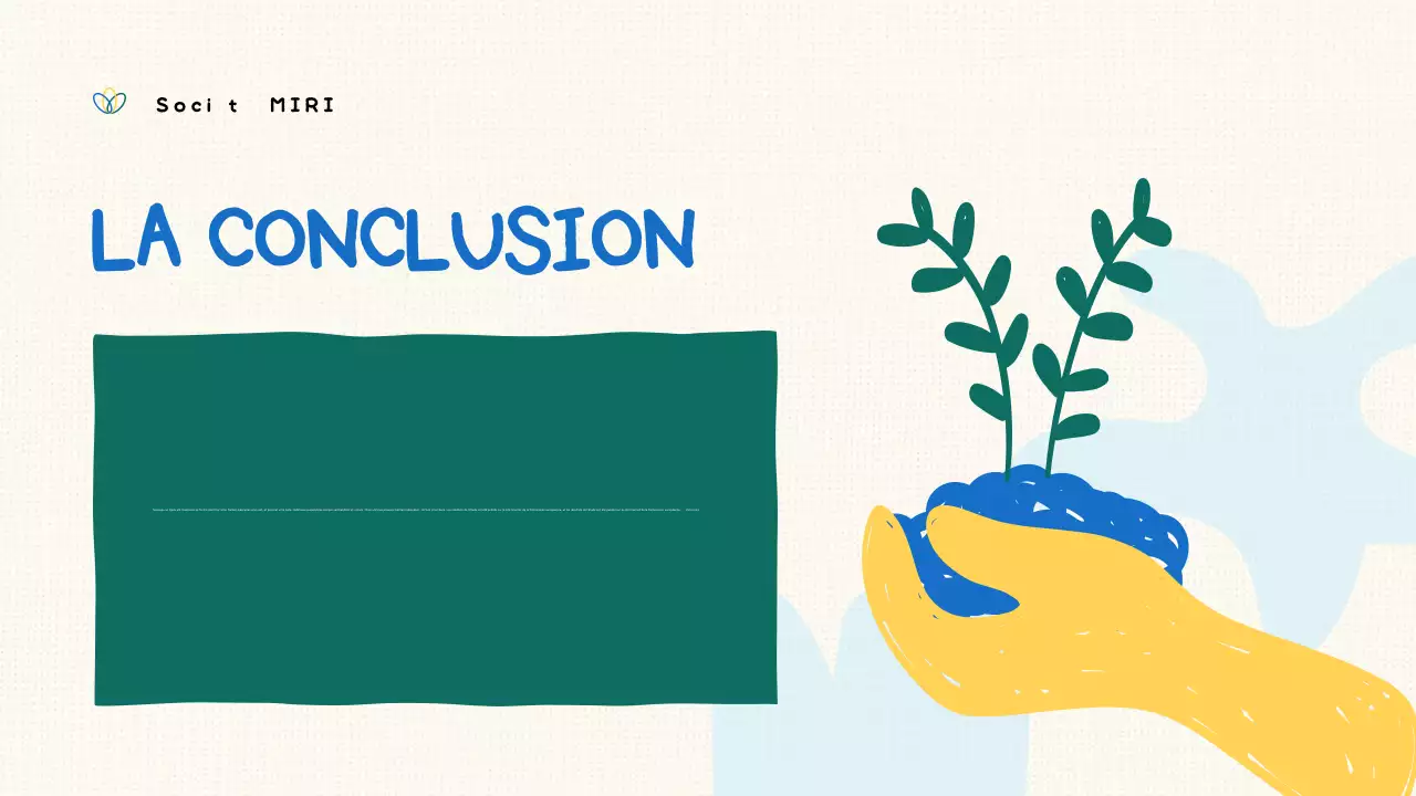 présentation de l'association verte et biologique à but non lucratif