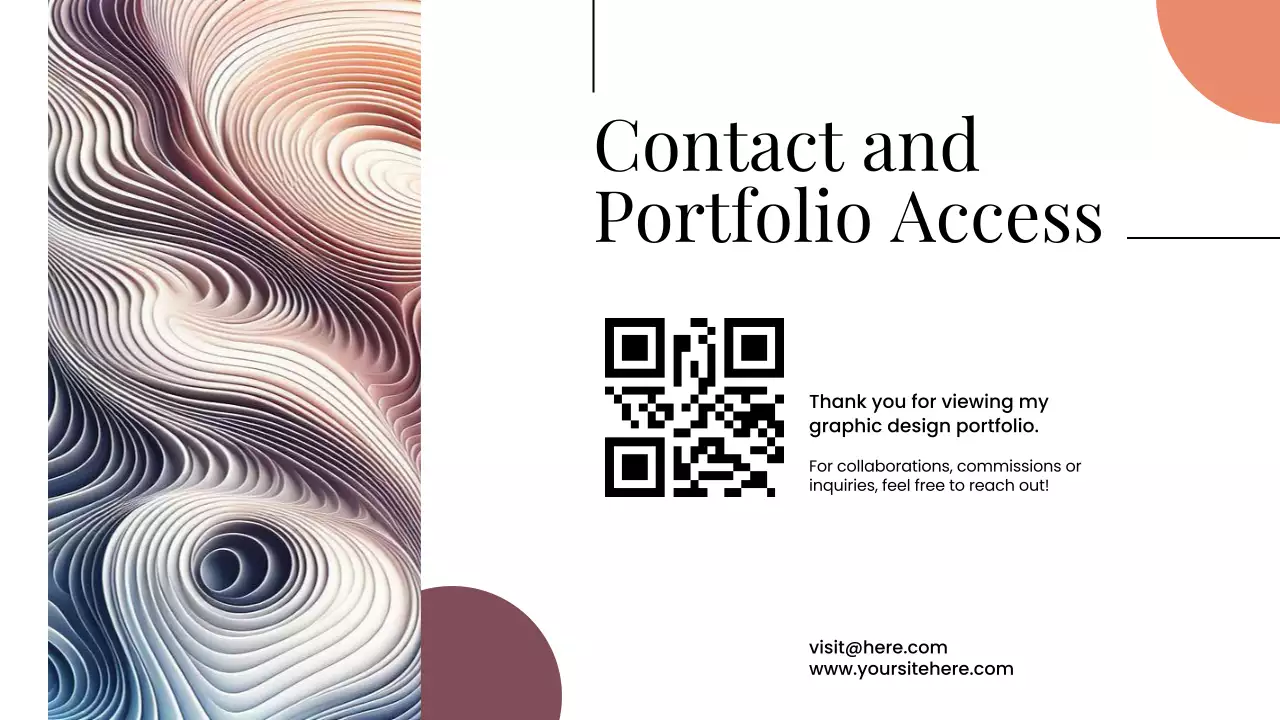 White Modern Graphic Design Portfolio Presentation