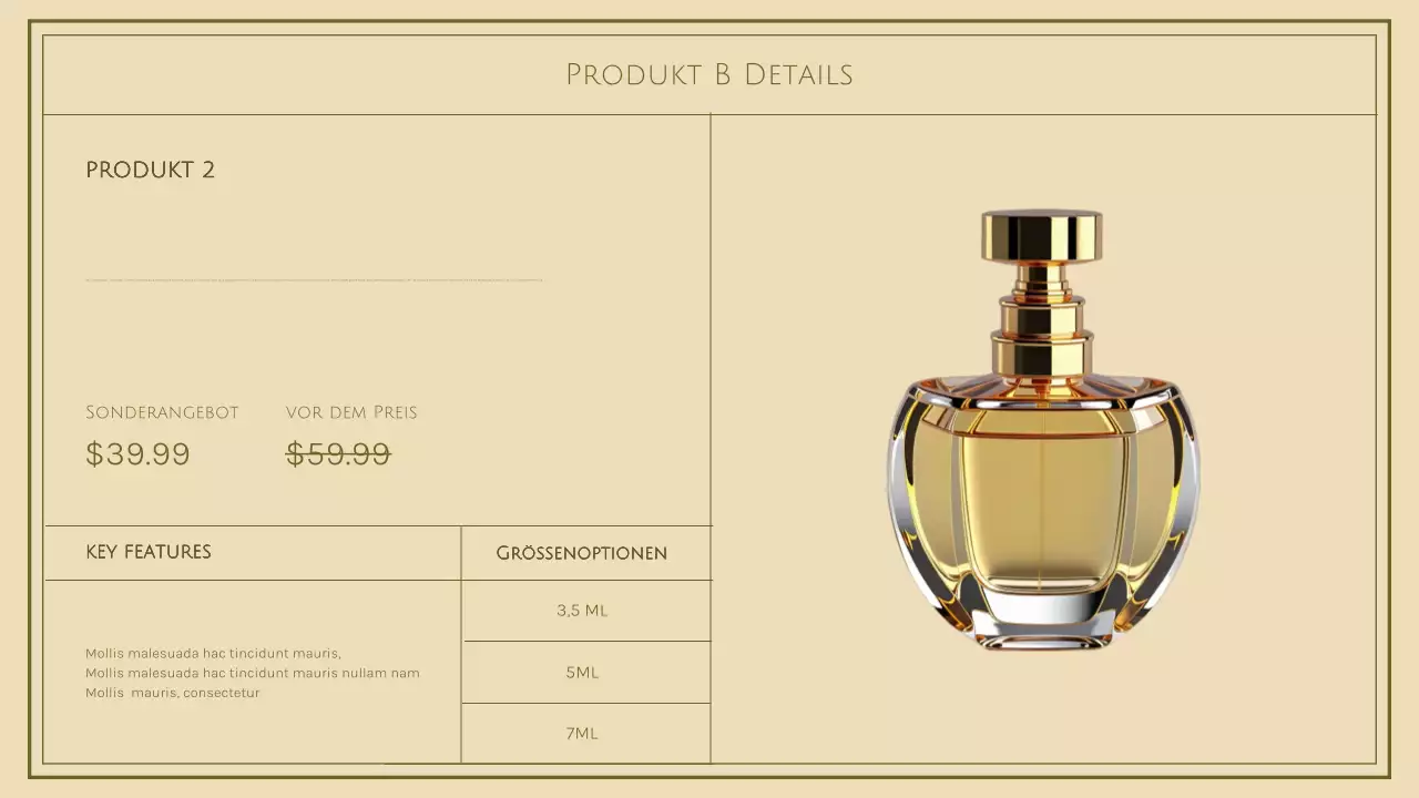 grüner botanischer Produktkatalog