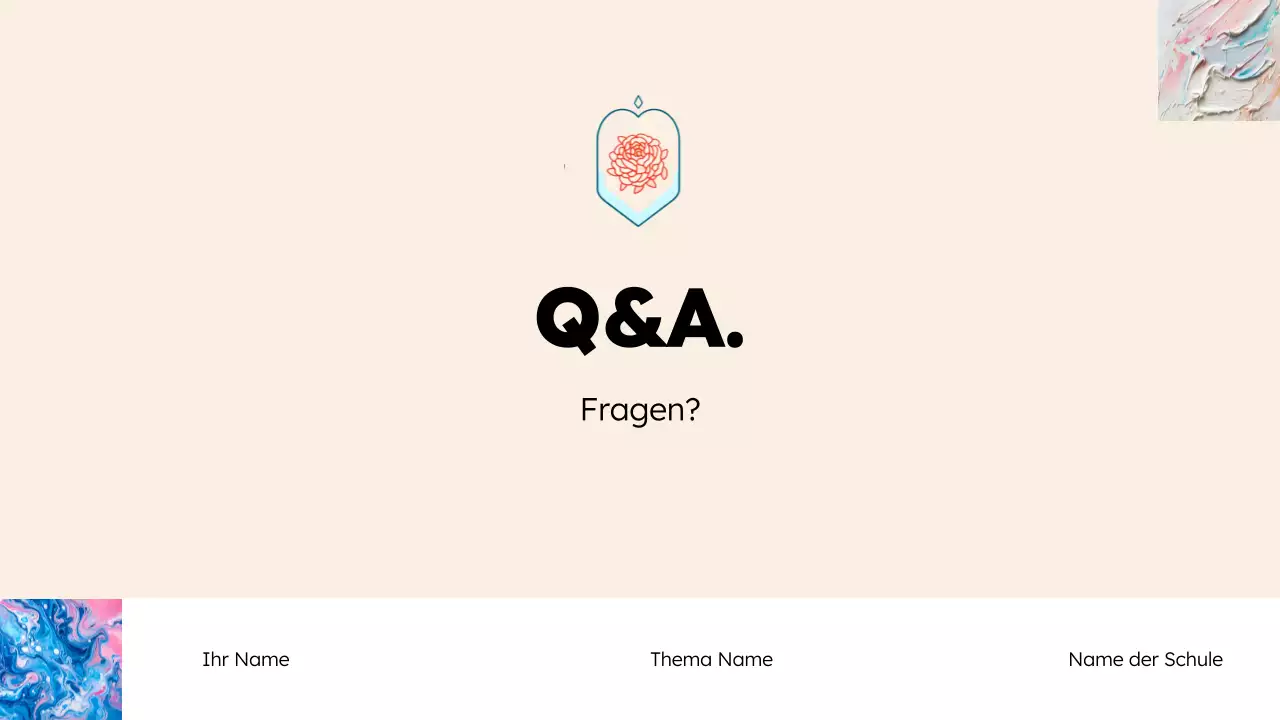 Präsentation zur modernen kulturellen Bildung