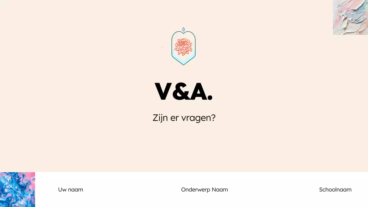 Presentatie moderne kunsteducatie