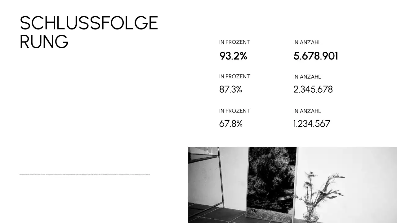 Schwarze minimale akademische Einführung Klasse Dokument