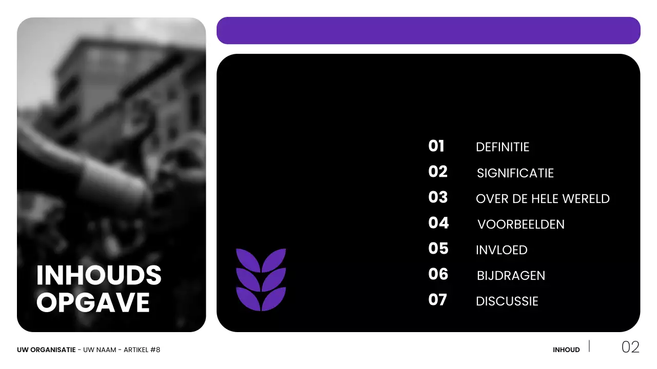 presentatie zwarte moderne burgerbewegingen
