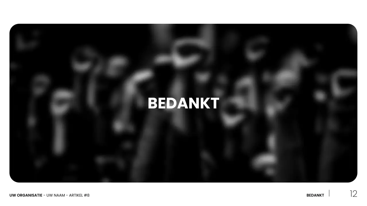 presentatie zwarte moderne burgerbewegingen