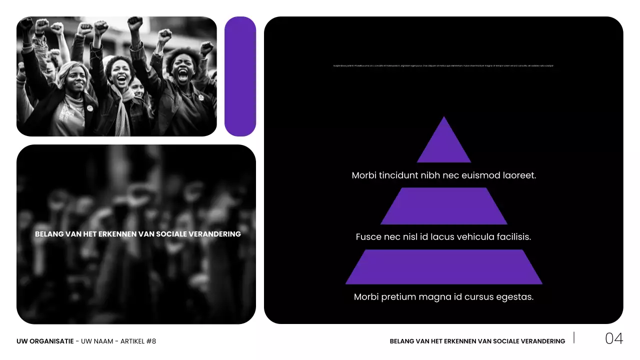 presentatie zwarte moderne burgerbewegingen