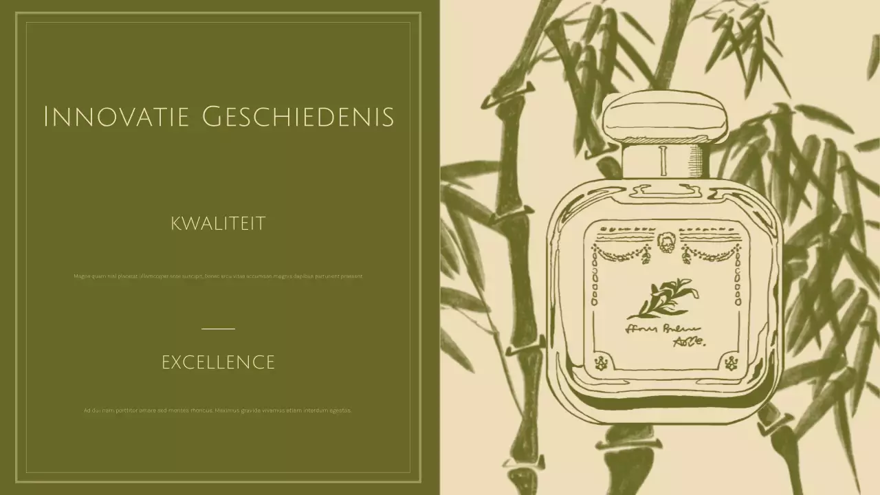 catalogus van groene botanische producten