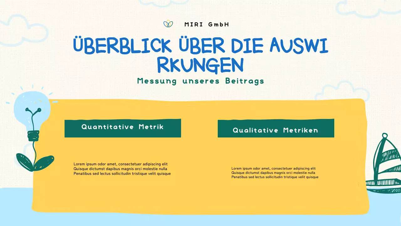 Grüne Bio-Non-Profit-Präsentation