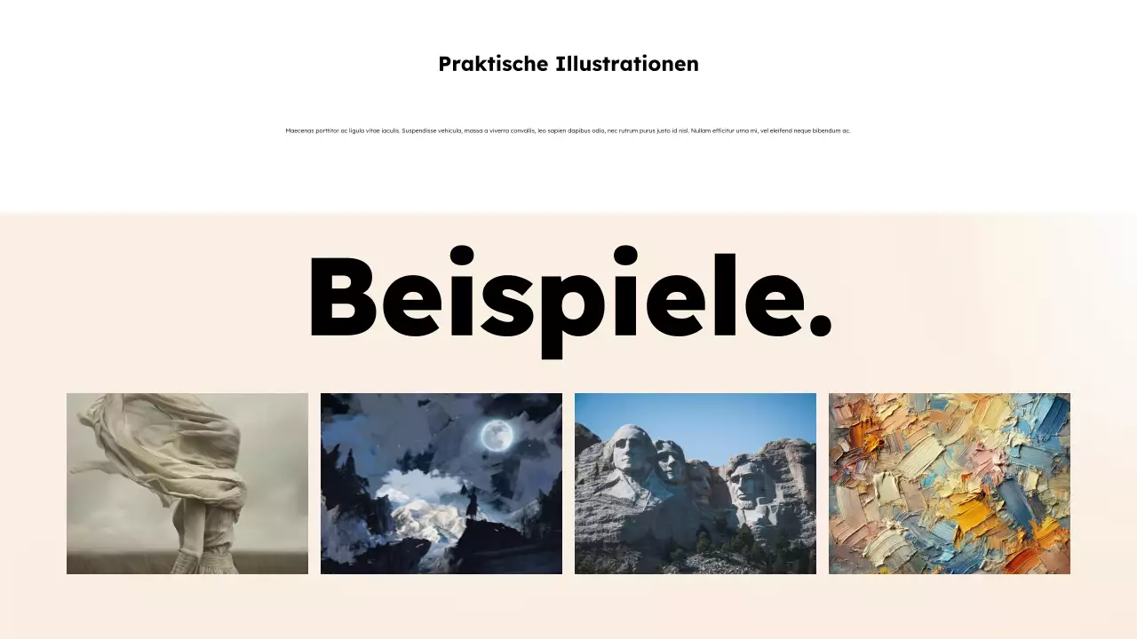 Präsentation zur modernen kulturellen Bildung