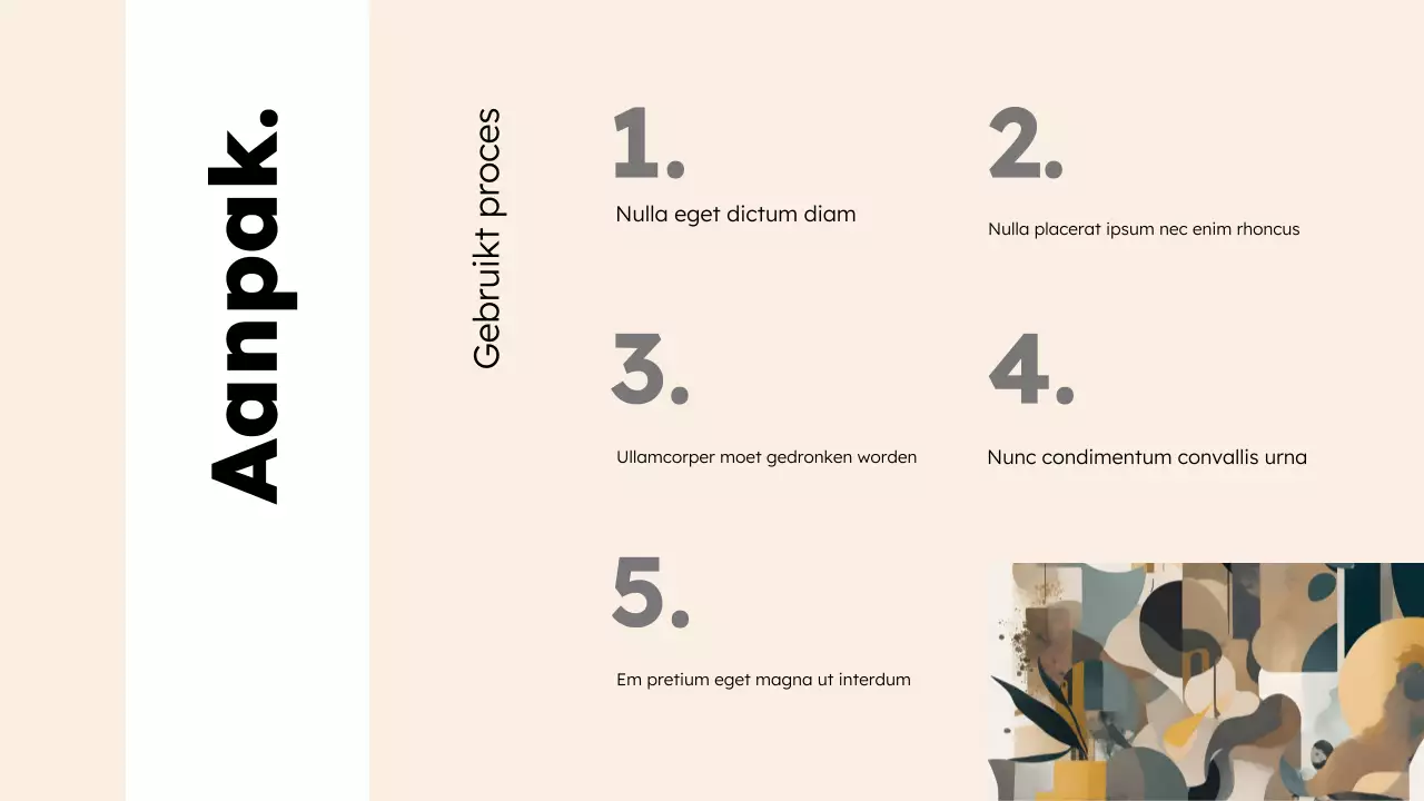 Presentatie moderne kunsteducatie