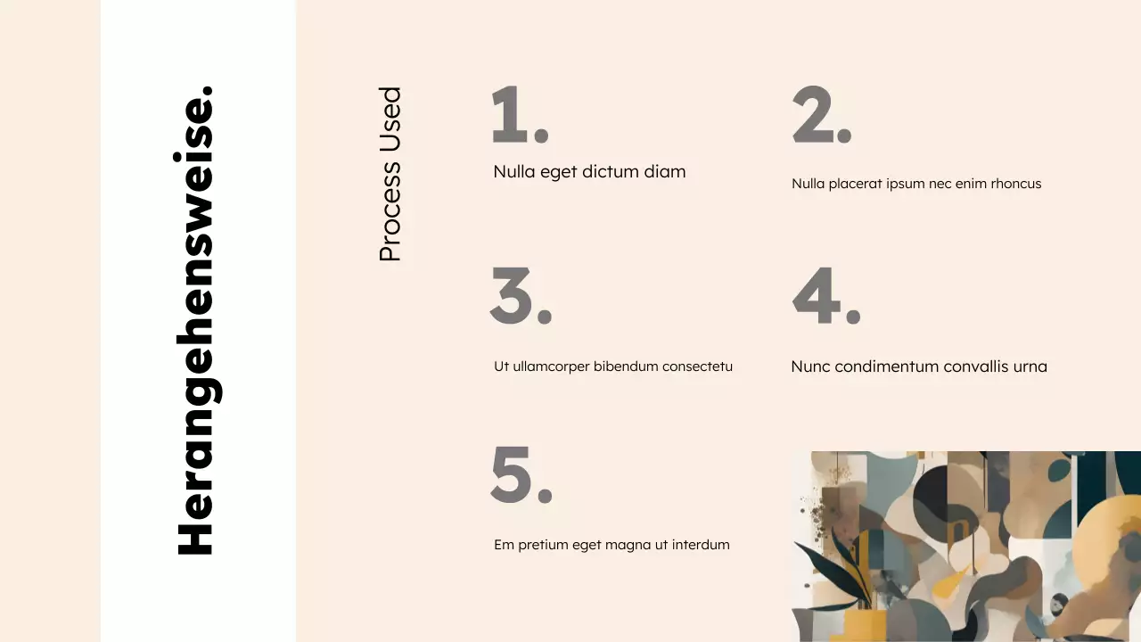 Präsentation zur modernen kulturellen Bildung