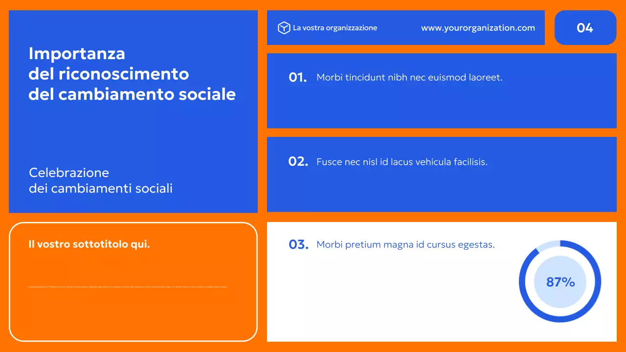 promozione dei diritti civili moderni in blu