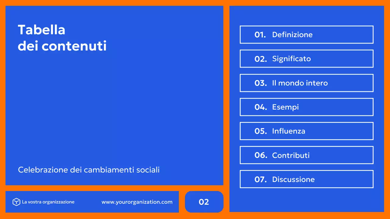 promozione dei diritti civili moderni in blu