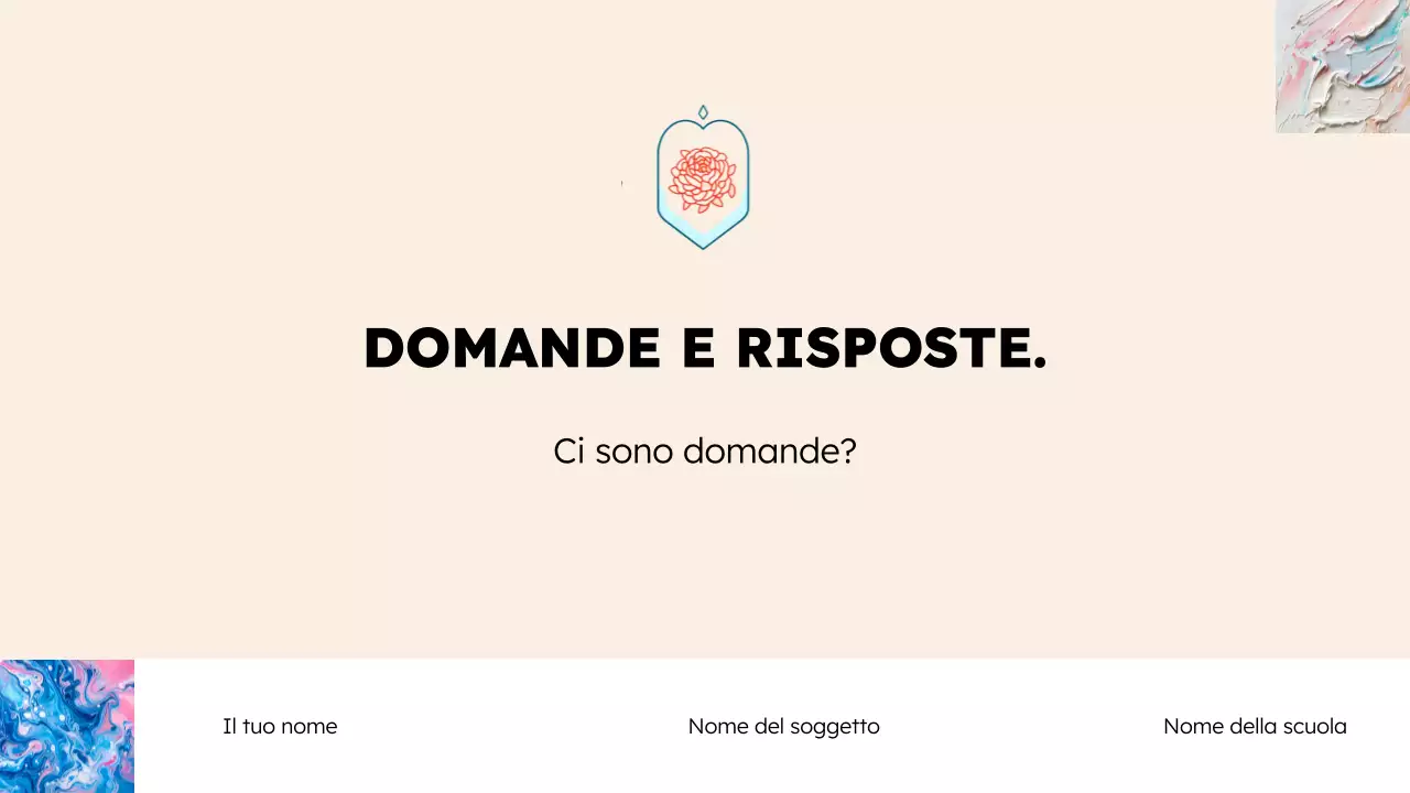 Presentazione dell'educazione artistica moderna