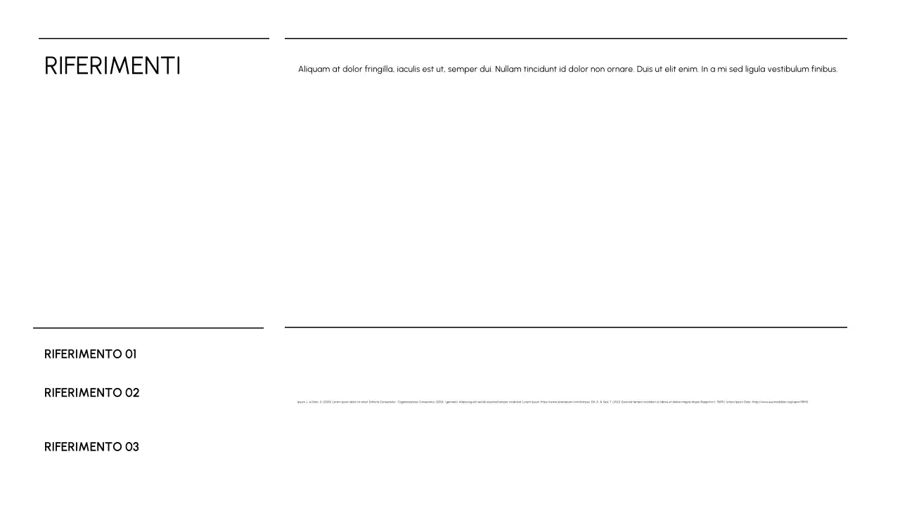 Documento di introduzione accademico minimo nero per la classe