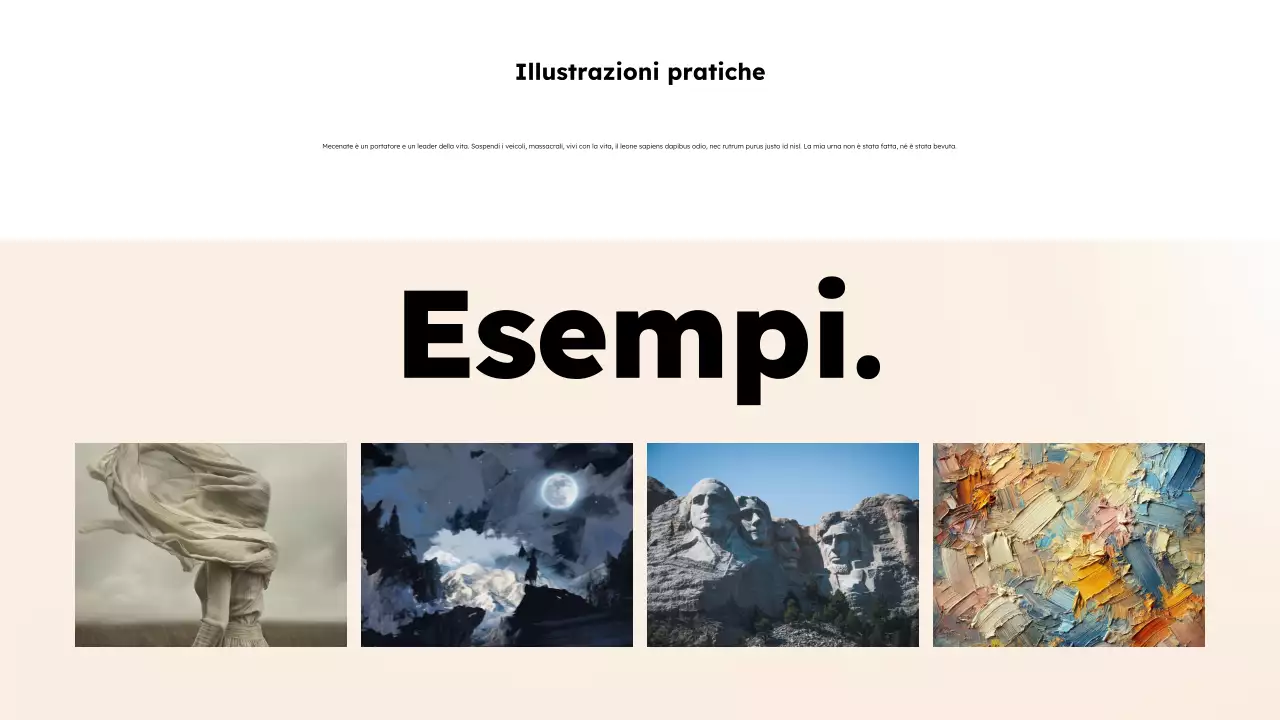 Presentazione dell'educazione artistica moderna