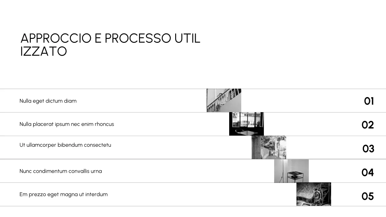 Documento di introduzione accademico minimo nero per la classe