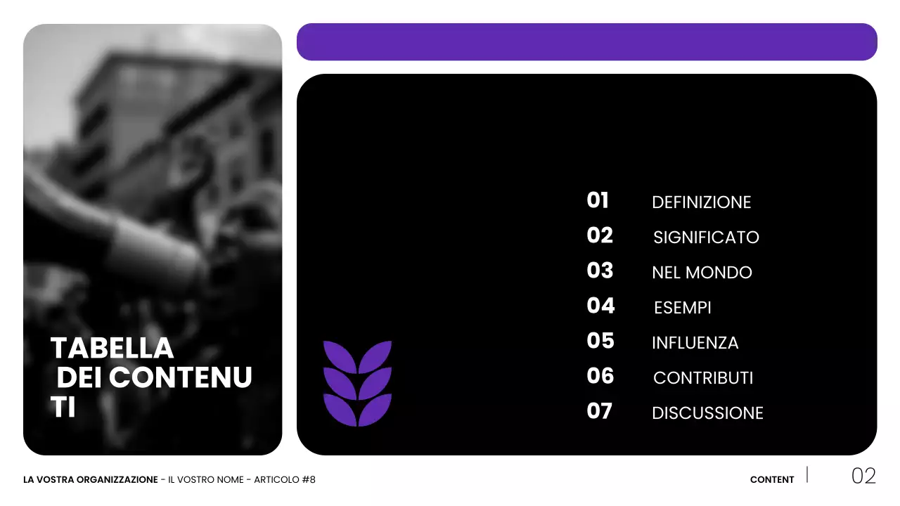 presentazione dei movimenti civili moderni dei neri