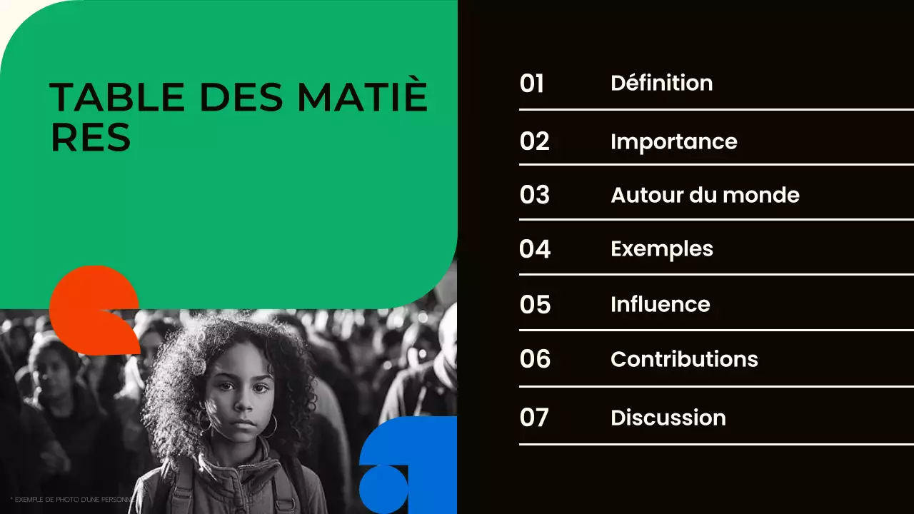 Présentation des mouvements civils modernes verts