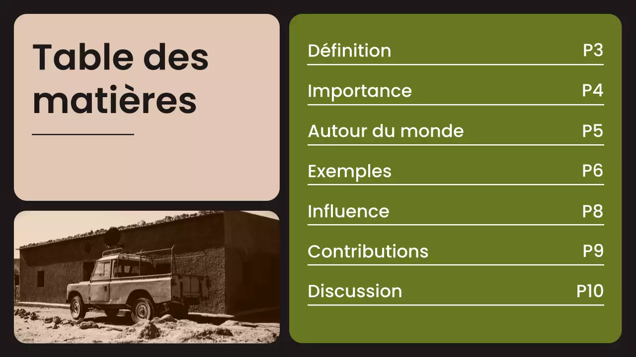 présentation des mouvements civils modernes orange