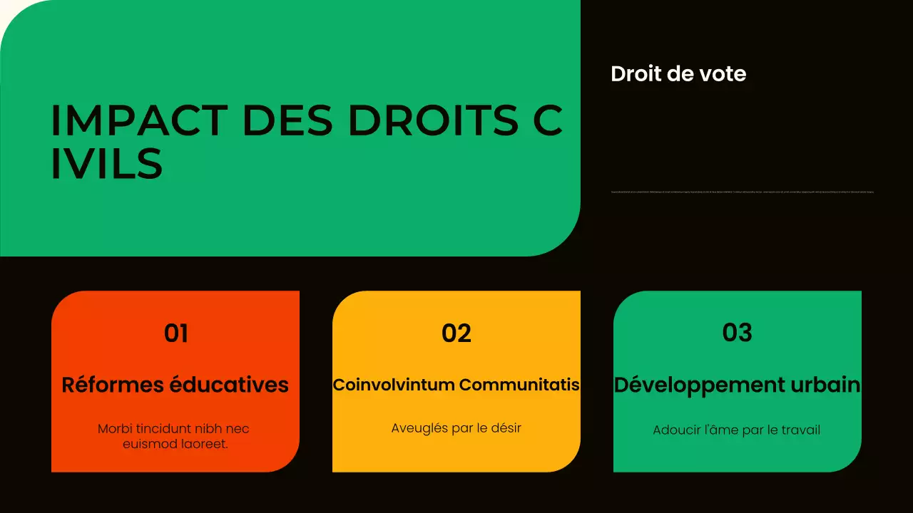 Présentation des mouvements civils modernes verts