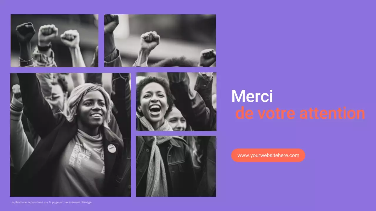 annonce sociale moderne grise