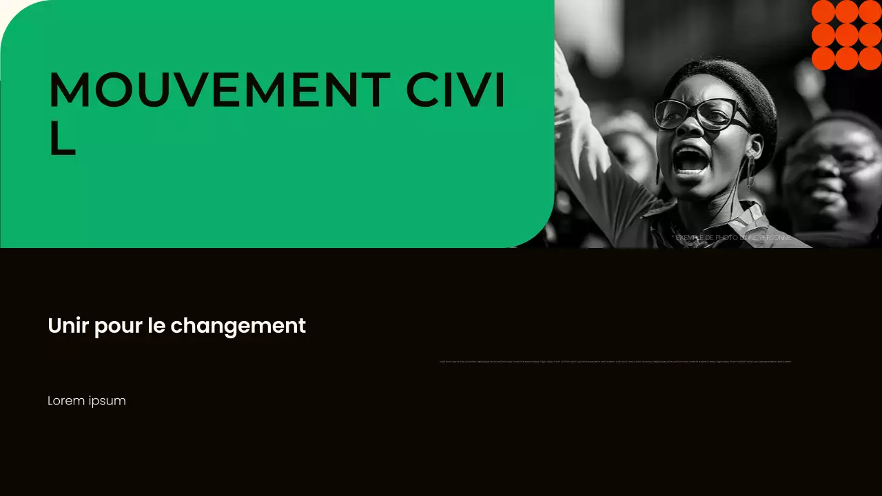 Présentation des mouvements civils modernes verts