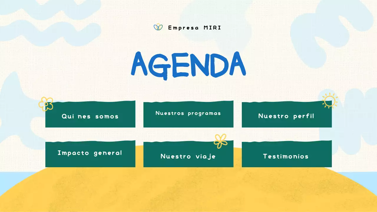 presentación ecológica sin ánimo de lucro