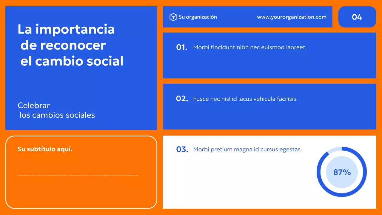 azul promoción moderna de los derechos civiles