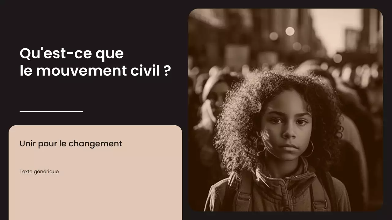 présentation des mouvements civils modernes orange