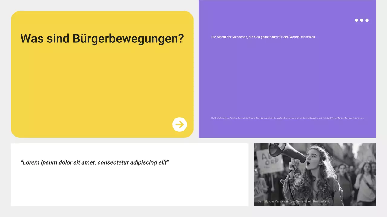 graue moderne Sozialanzeige