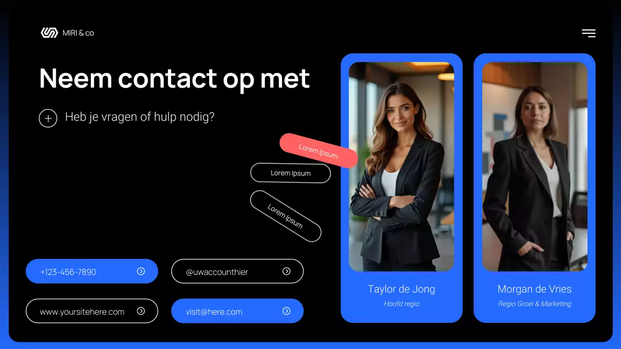 zwarte moderne productpromotie