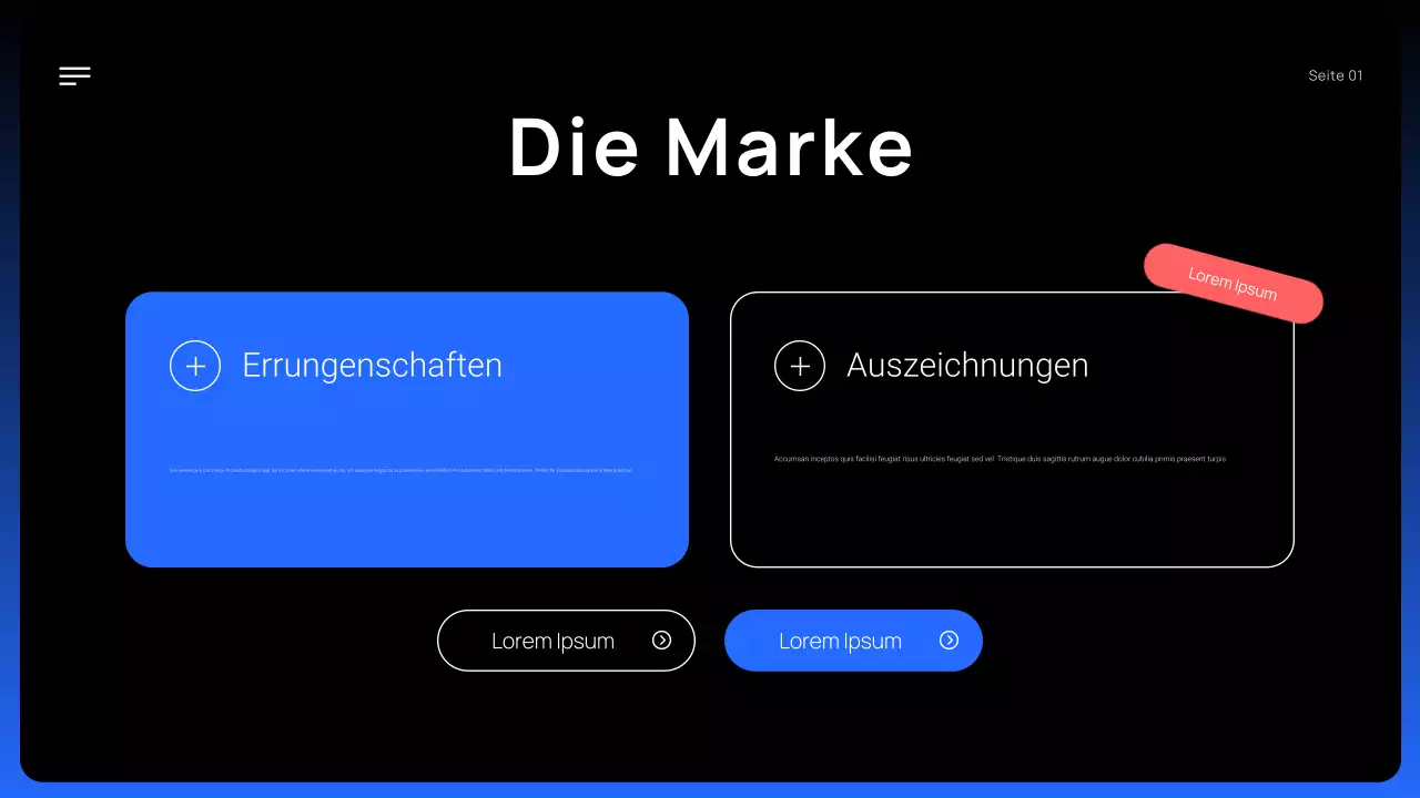 schwarz modern Produktförderung