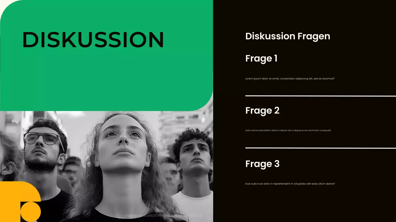 Präsentation der modernen grünen Bürgerbewegungen