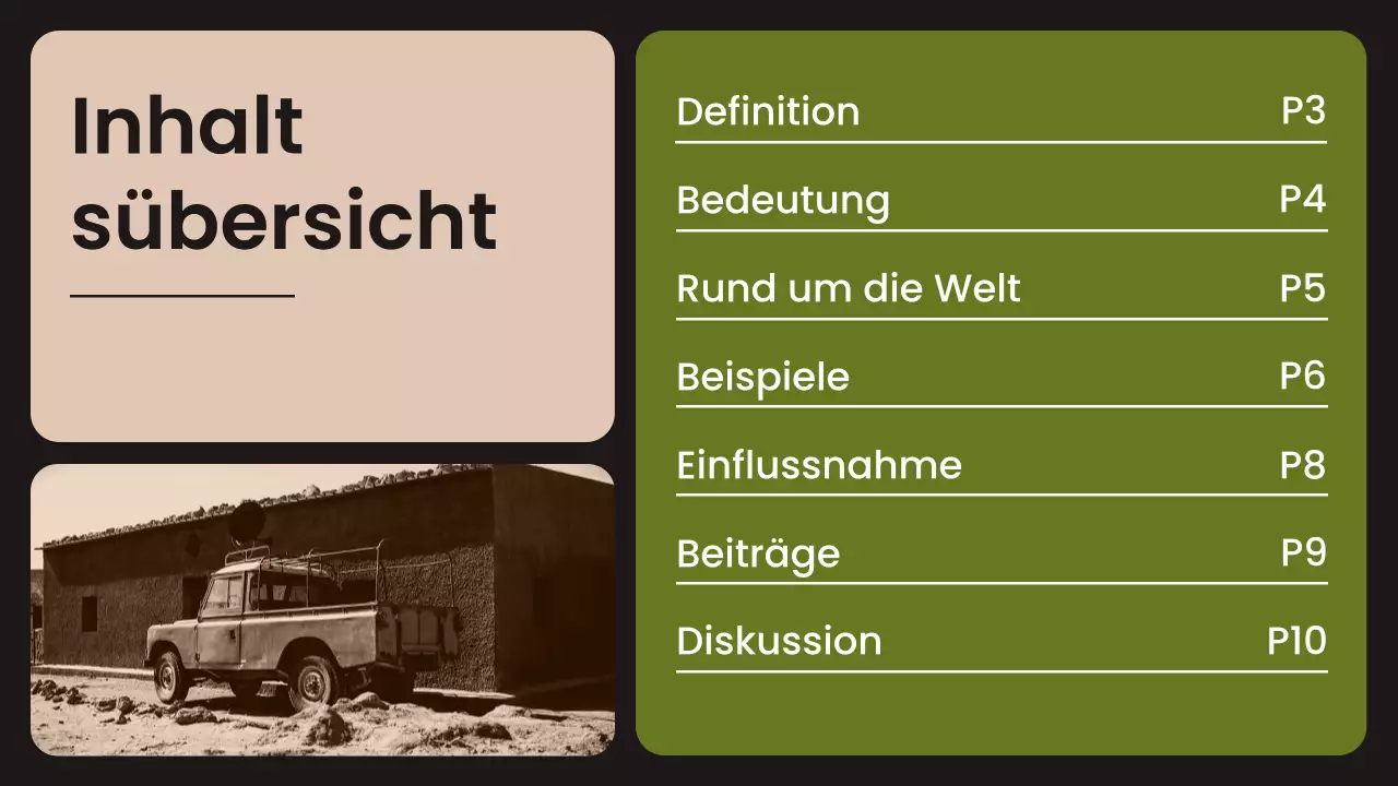 orange moderne Bürgerbewegungen Präsentation