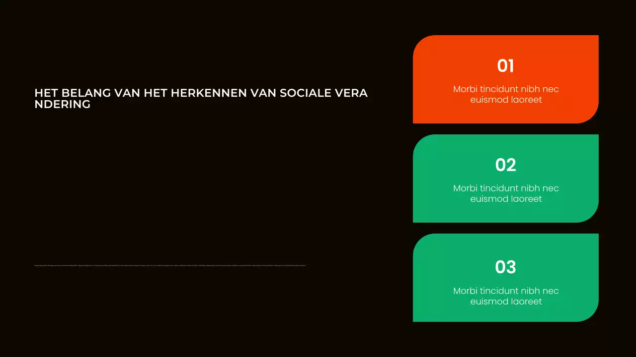 Presentatie groene moderne burgerbewegingen