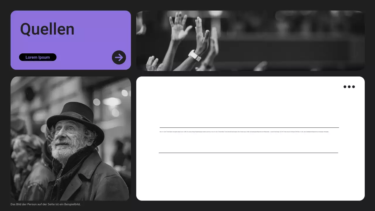 graue moderne Sozialanzeige