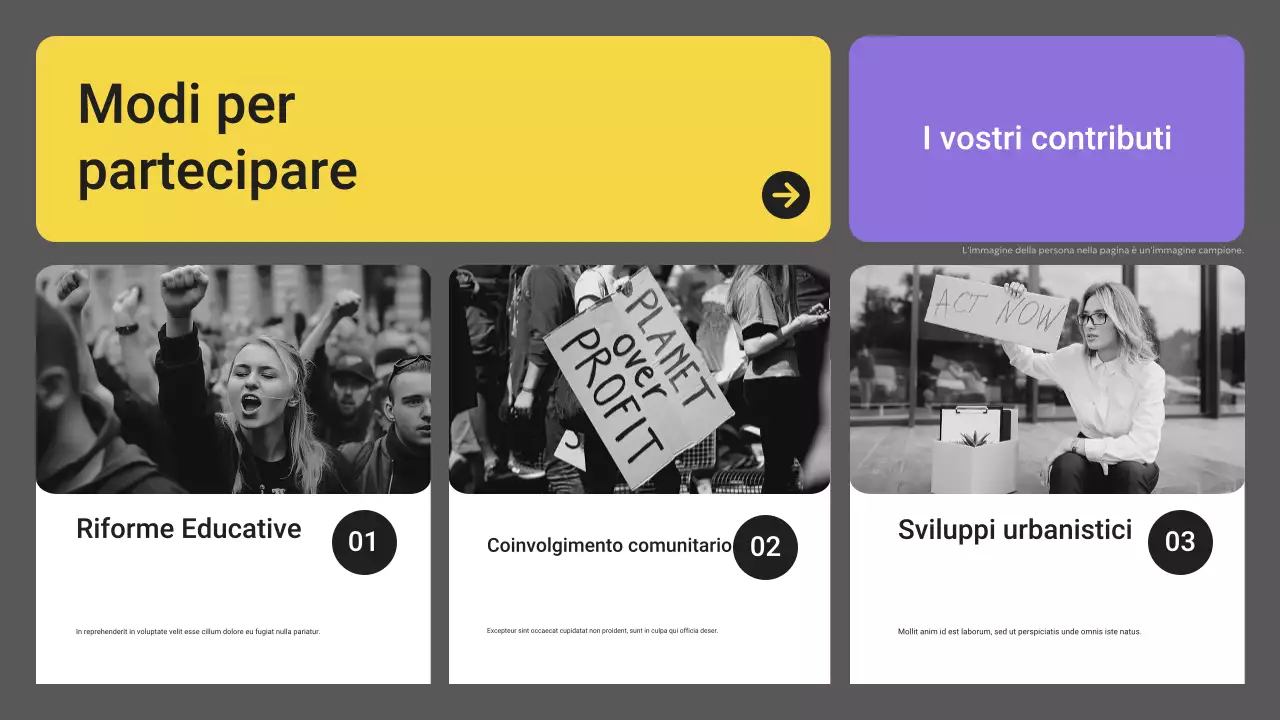 grigio annuncio sociale moderno