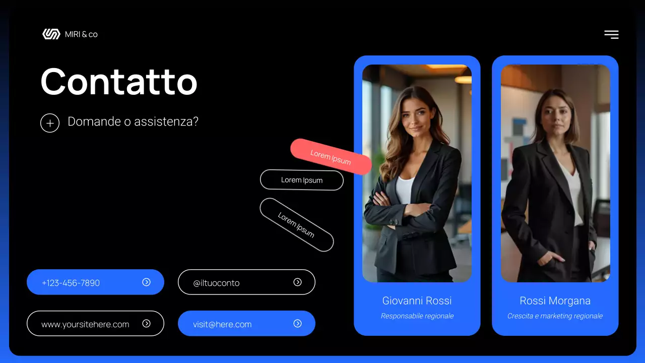 promozione del prodotto moderno nero