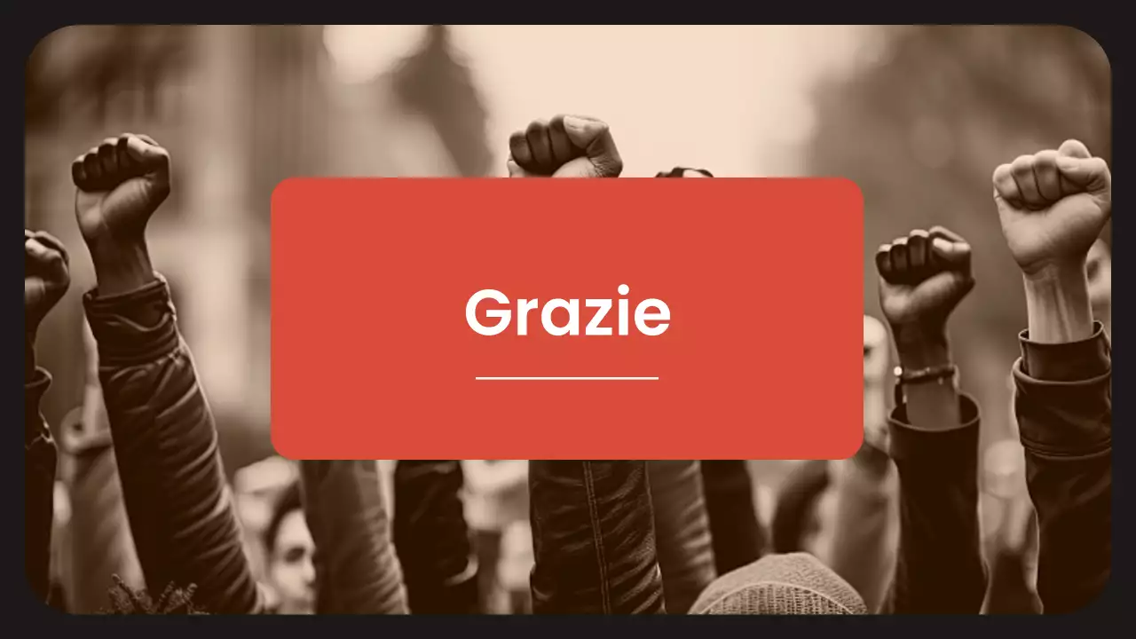 Presentazione dei movimenti civili moderni arancioni