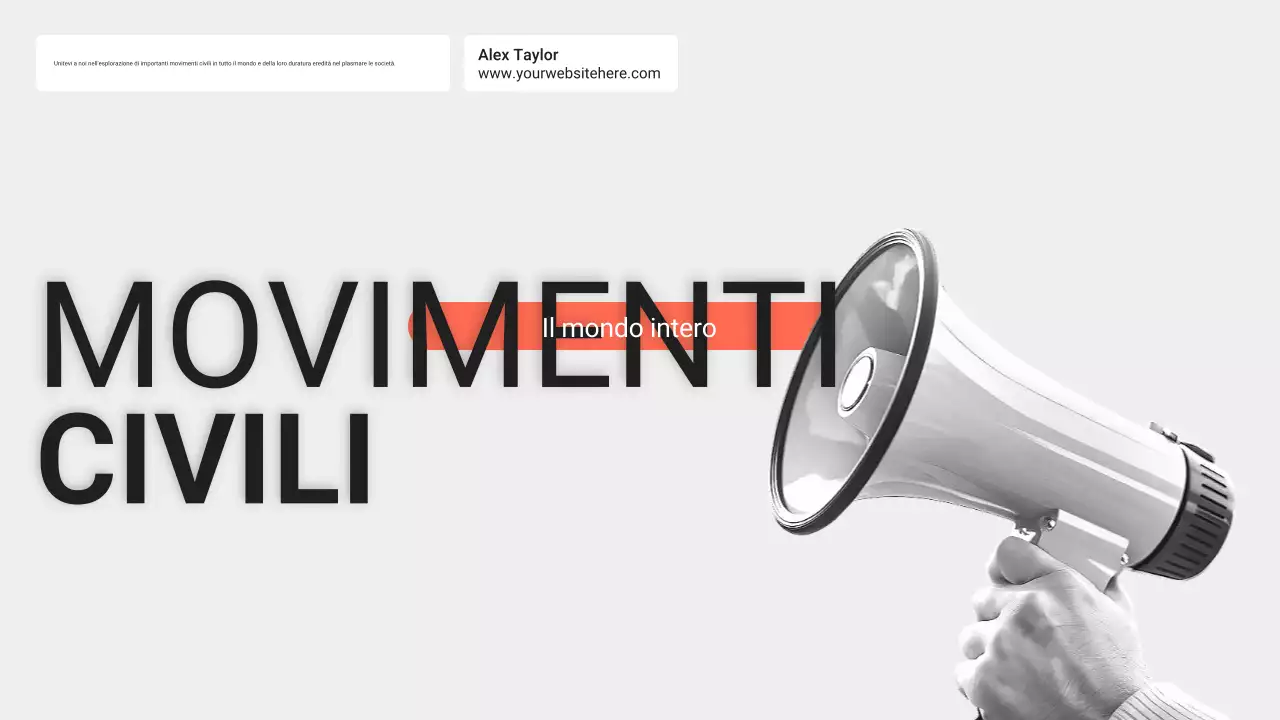 grigio annuncio sociale moderno