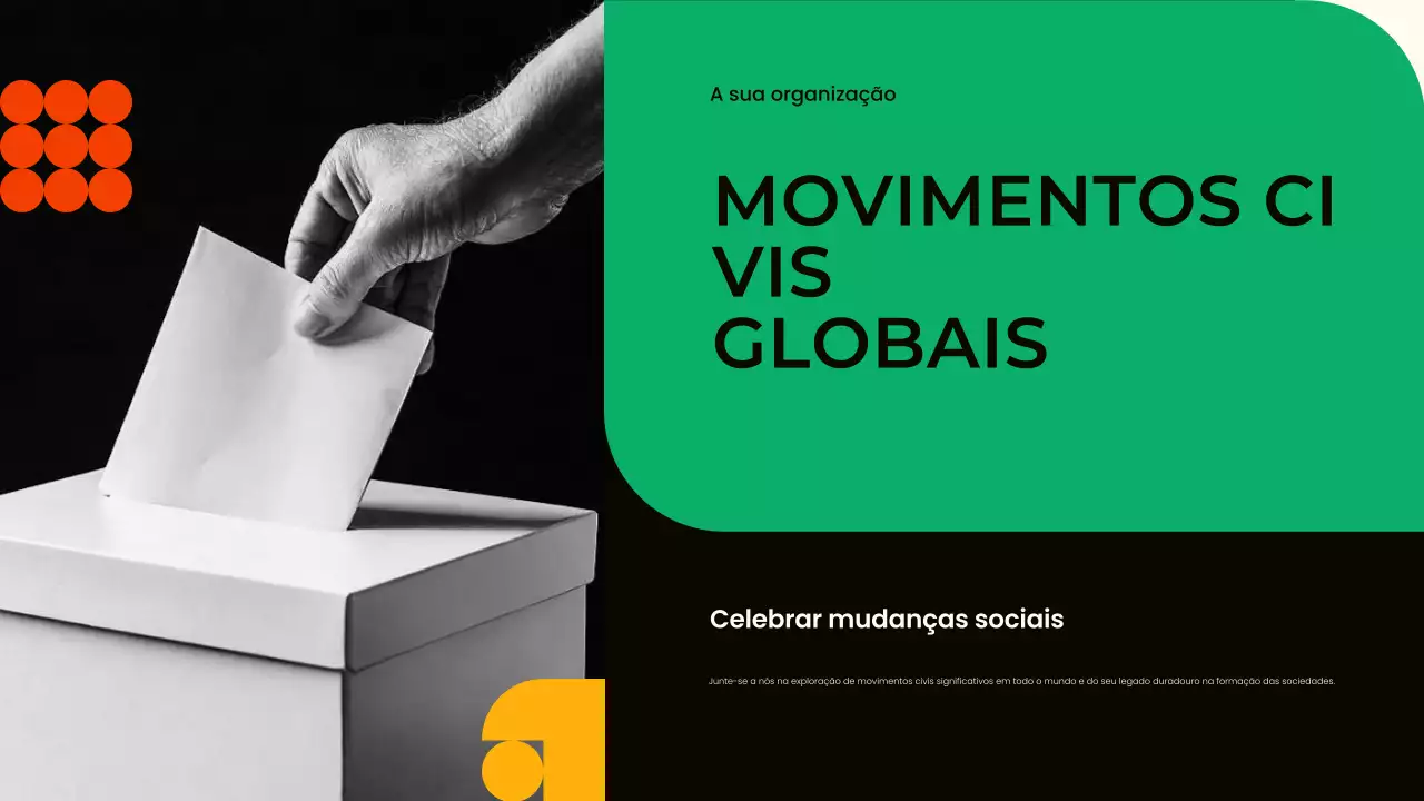 Apresentação dos movimentos civis modernos verdes