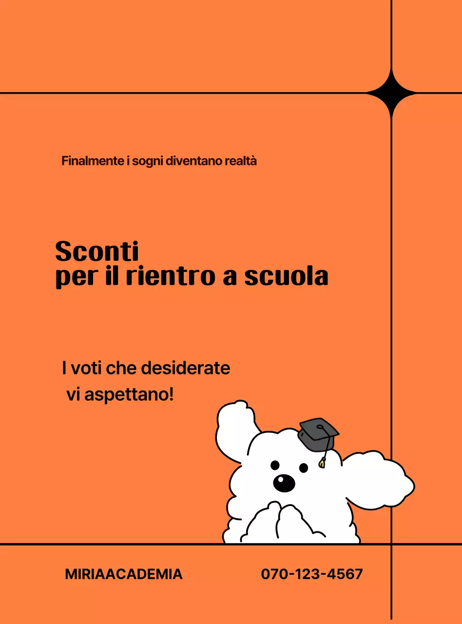 Sconto per il reclutamento di studenti Orange Basic