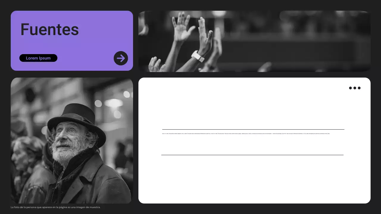 gris anuncio social moderno