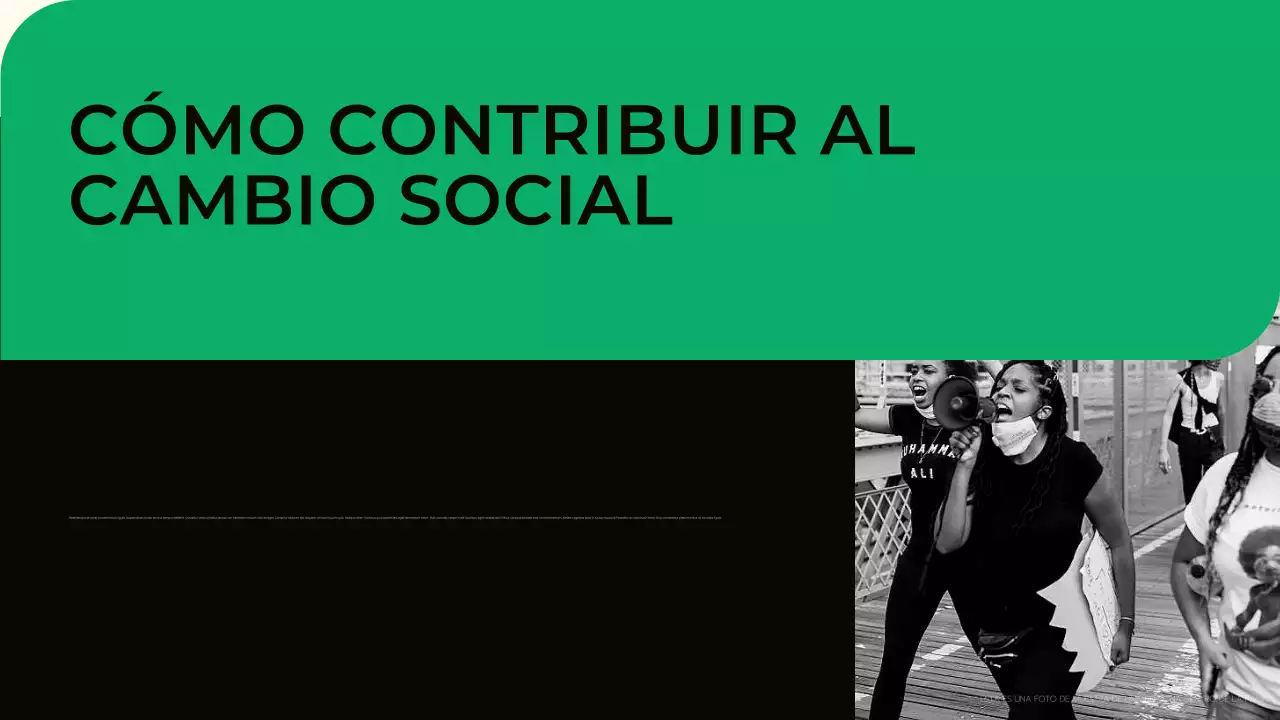 Presentación de los movimientos civiles modernos