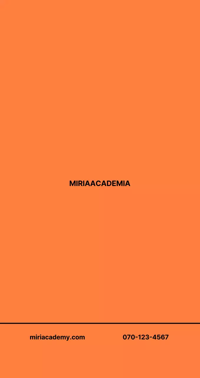 Sconto per l'istruzione semplice arancione