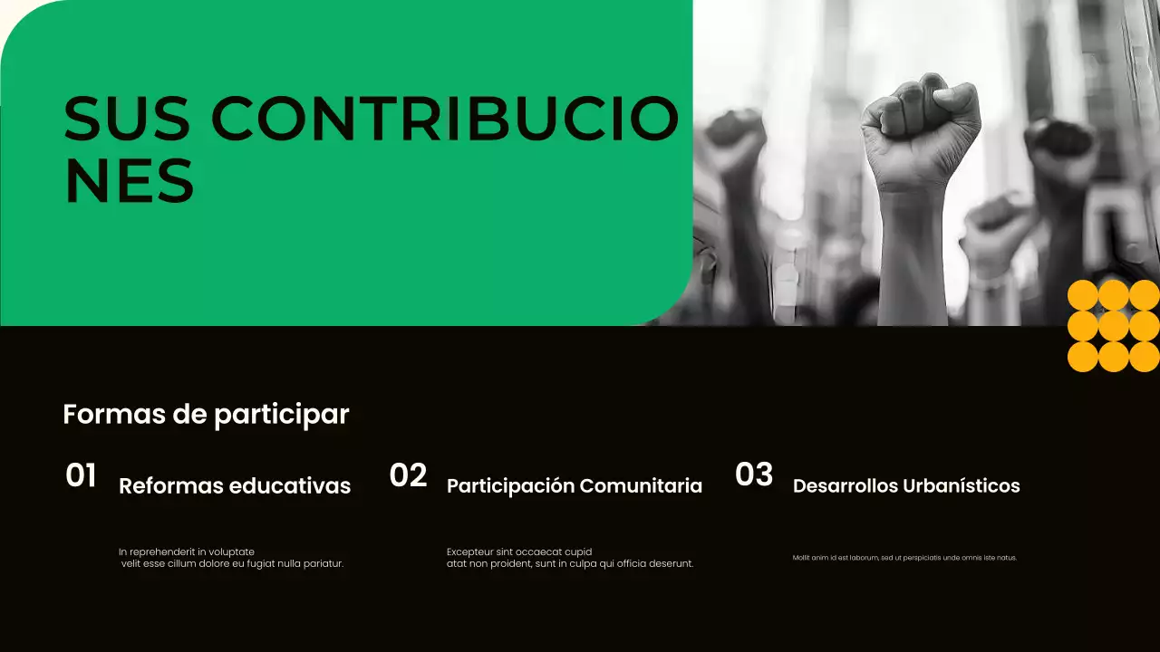 Presentación de los movimientos civiles modernos